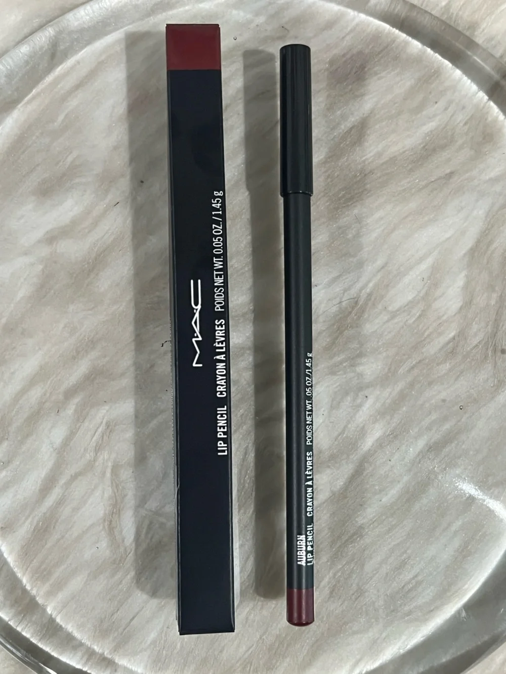 NEW MAC Cosmetics Lip Pencil Creamy Lip Liner Auburn Intense Orange Red Brown